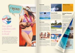 Ejemplo de revista de viajes