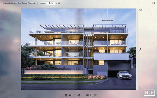 Ejemplo de folleto inmobiliario